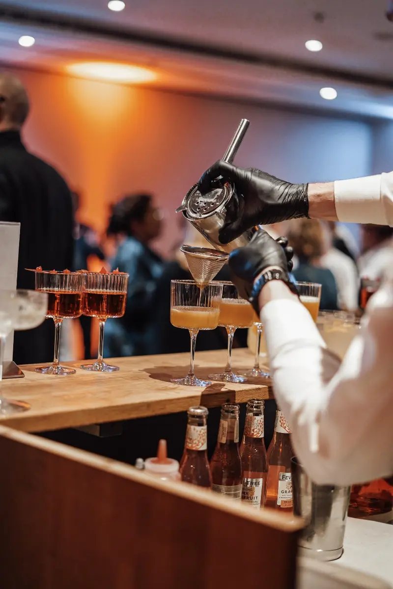Bar catering a podujatia – realizácia cateringu počas eventu